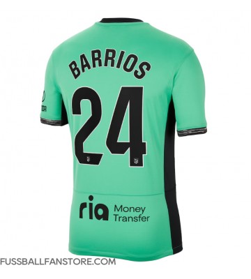 Atletico Madrid Pablo Barrios #24 Replik 3rd trikot 2023-24 Kurzarm